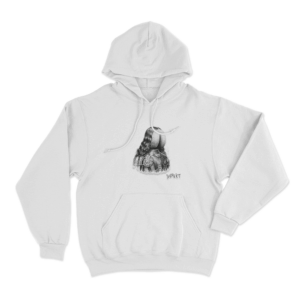 Popo Unisex Hoodie White