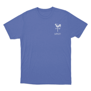 Suspekt Vejrhane Logo Unisex T Shirt Blue